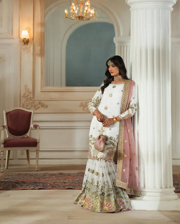 Designer Party Wear Georgette Suit Set