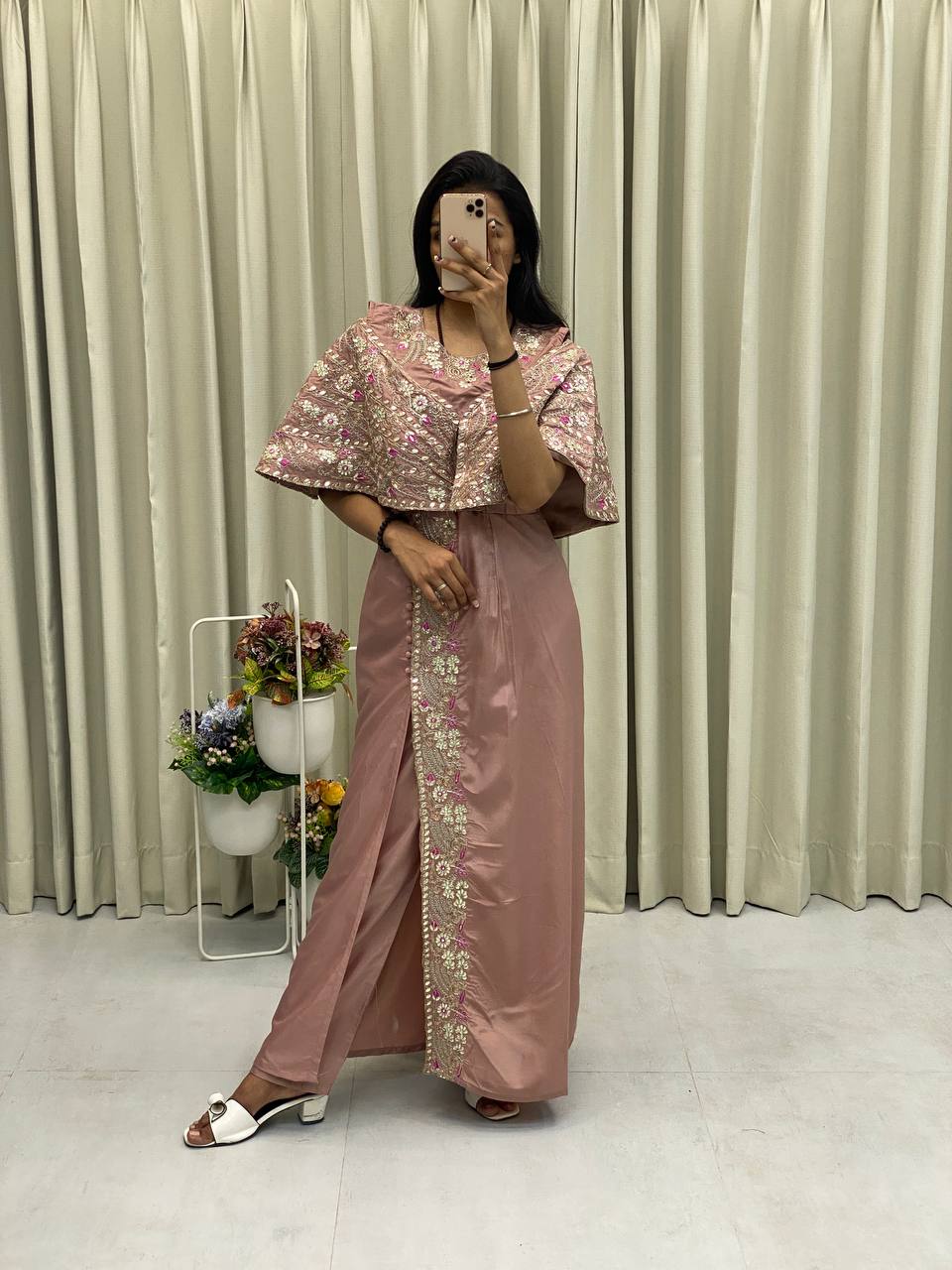 Fancy Western Gown Set