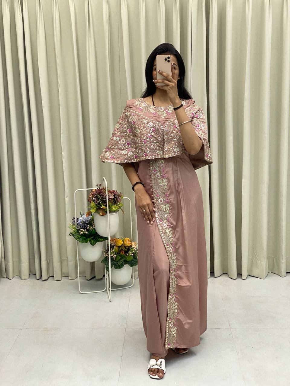 Fancy Western Gown Set