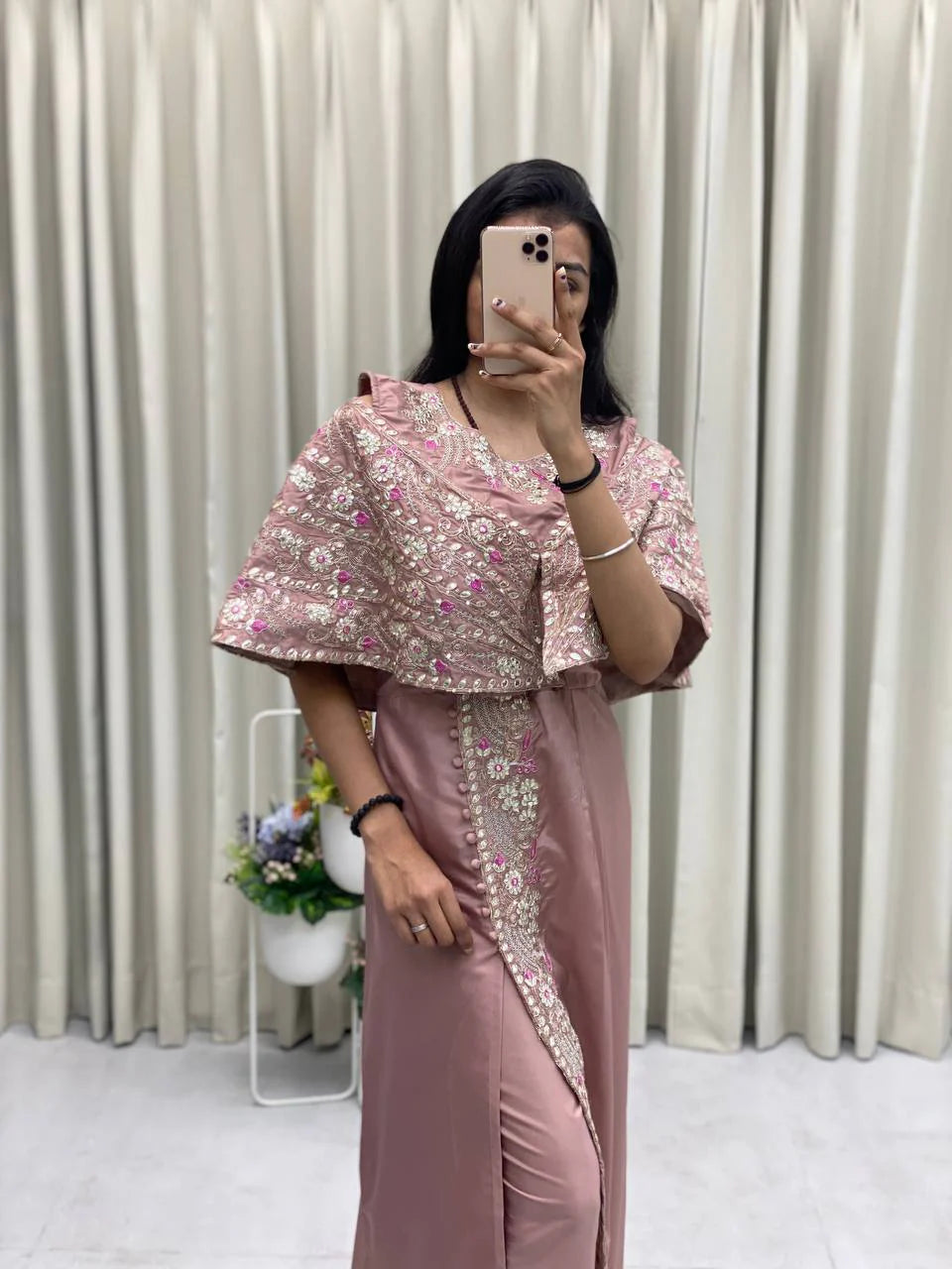 Fancy Western Gown Set