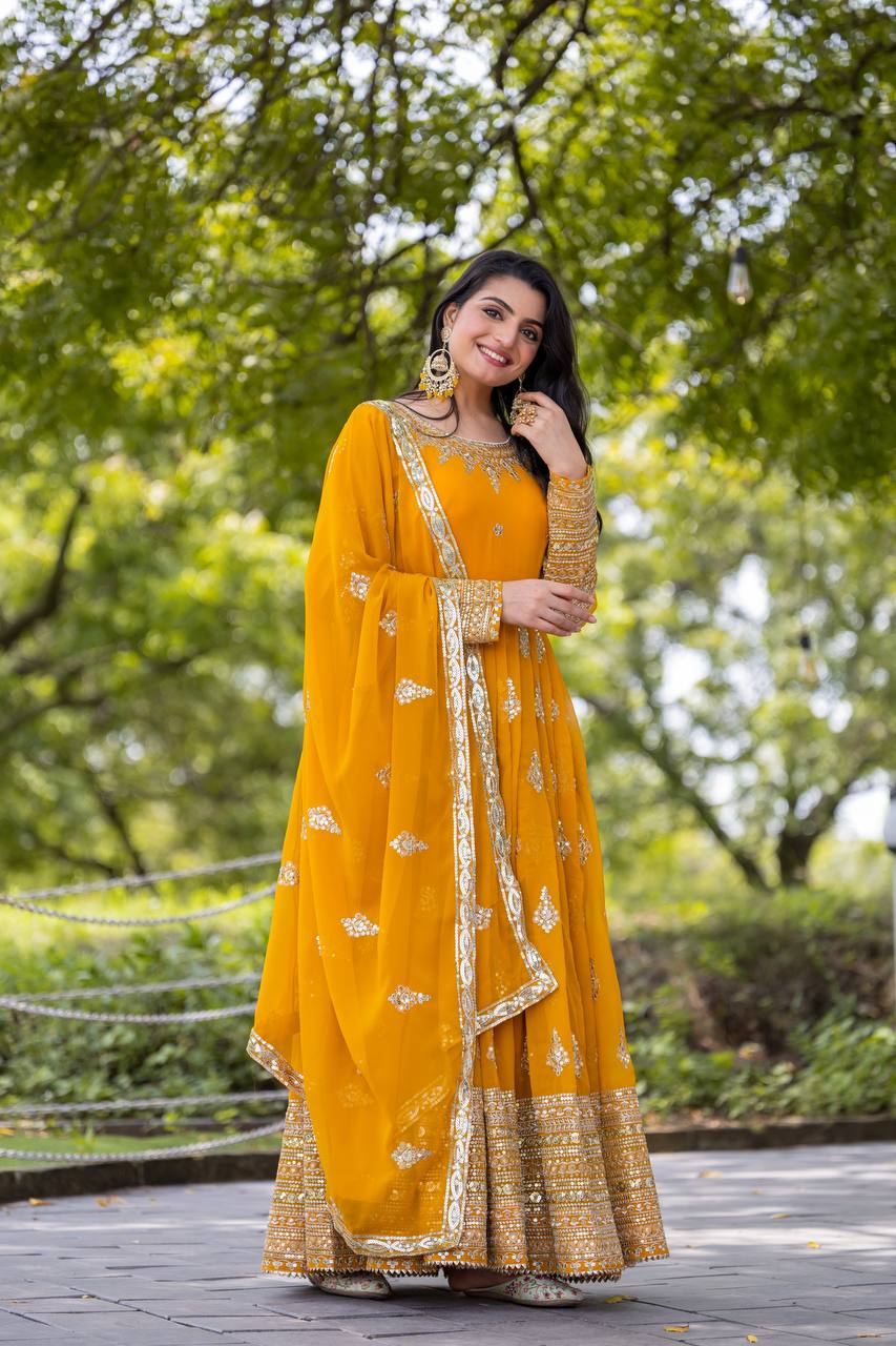 Royal Look Designer Gown