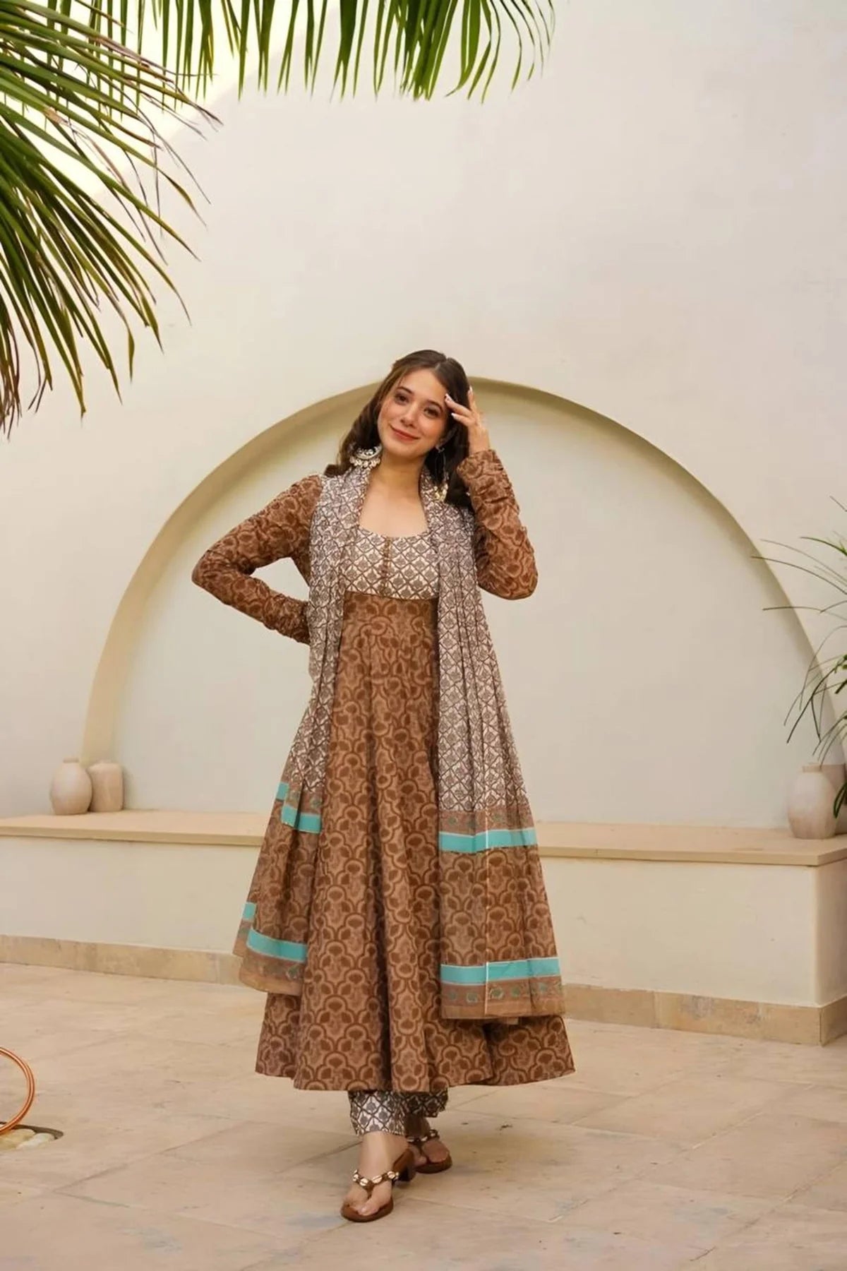 Comfort Fit Maslin Suit Set for Women