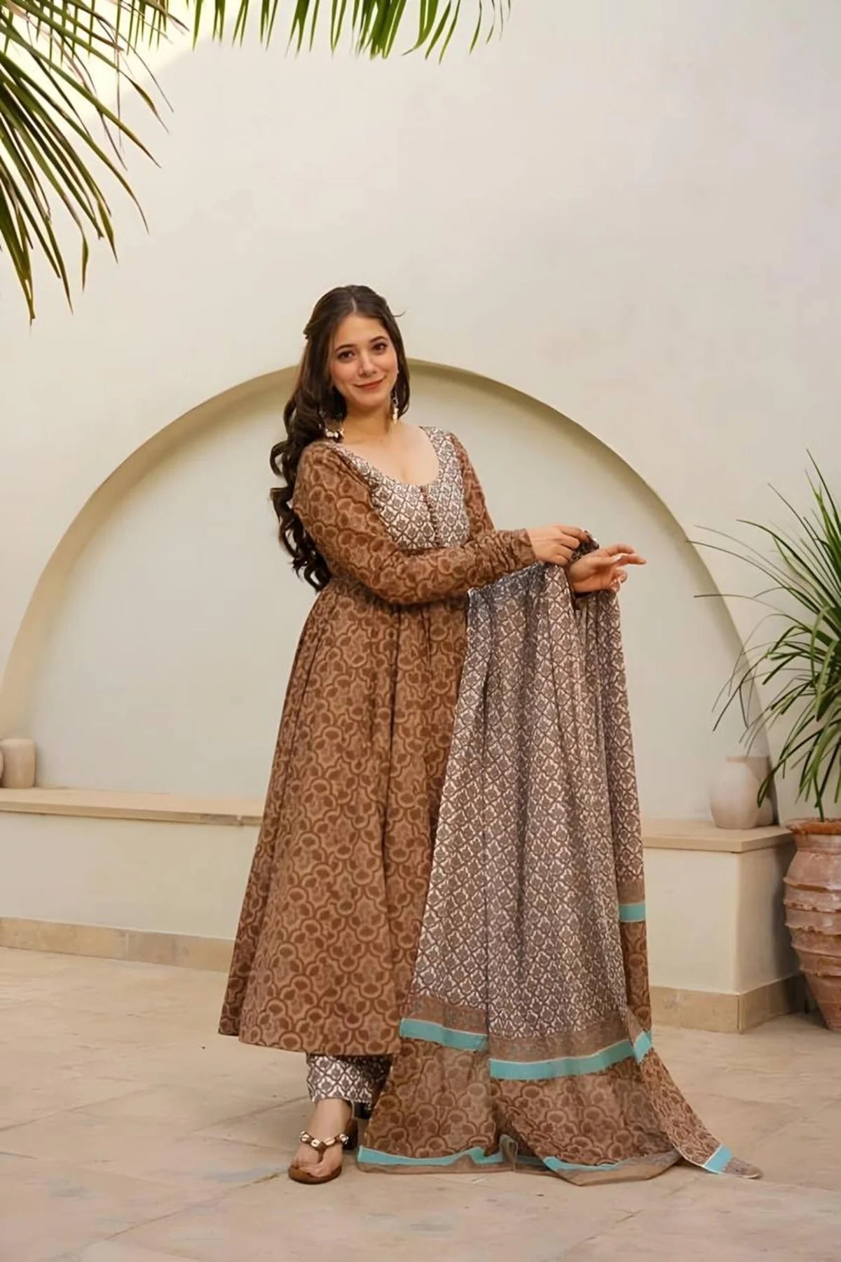 Comfort Fit Maslin Suit Set for Women
