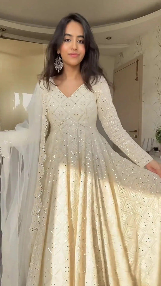 Georgette Anarkali Suits